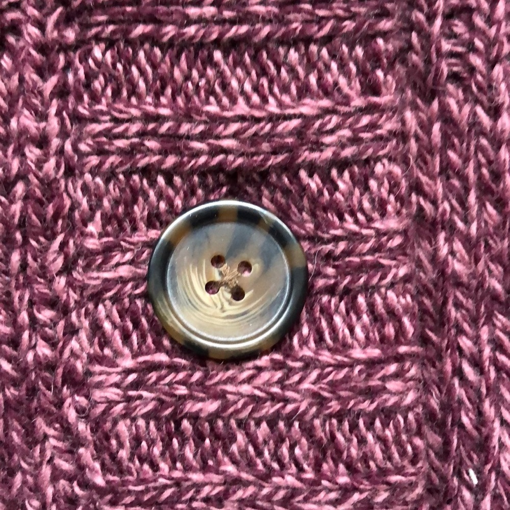 Knee-length button-down cardigan - Picture 3 of 5